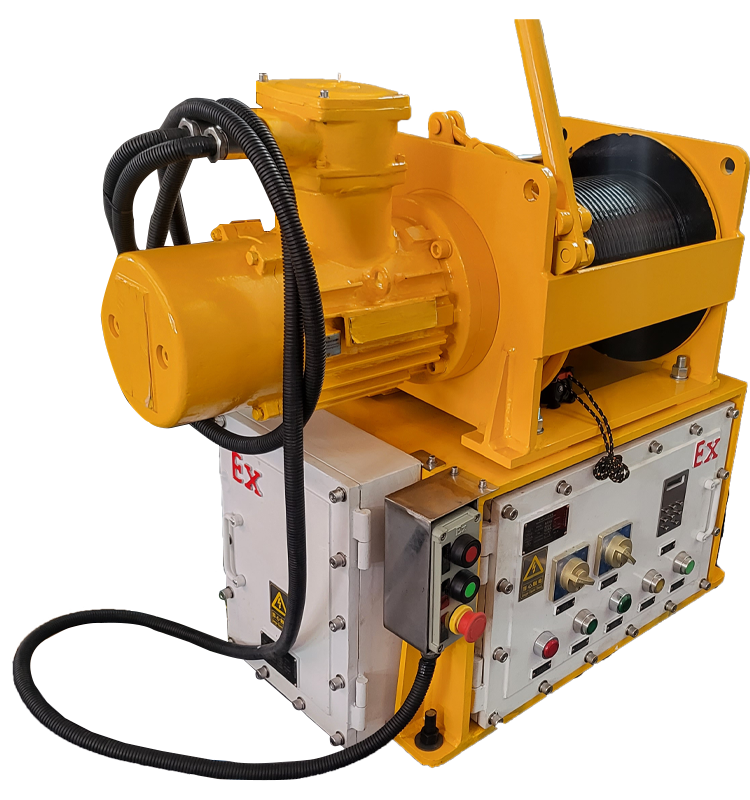 electric manned winch