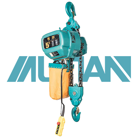 MDE electric hoist can be used on construction sites