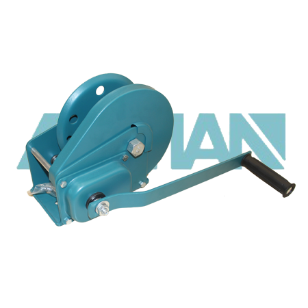 Hand Winch With Two Way Ratchet Portable Hand Worm Winch