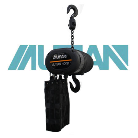 Stage electric hoist black electric hoist is used for hanging lights in entertainment venues