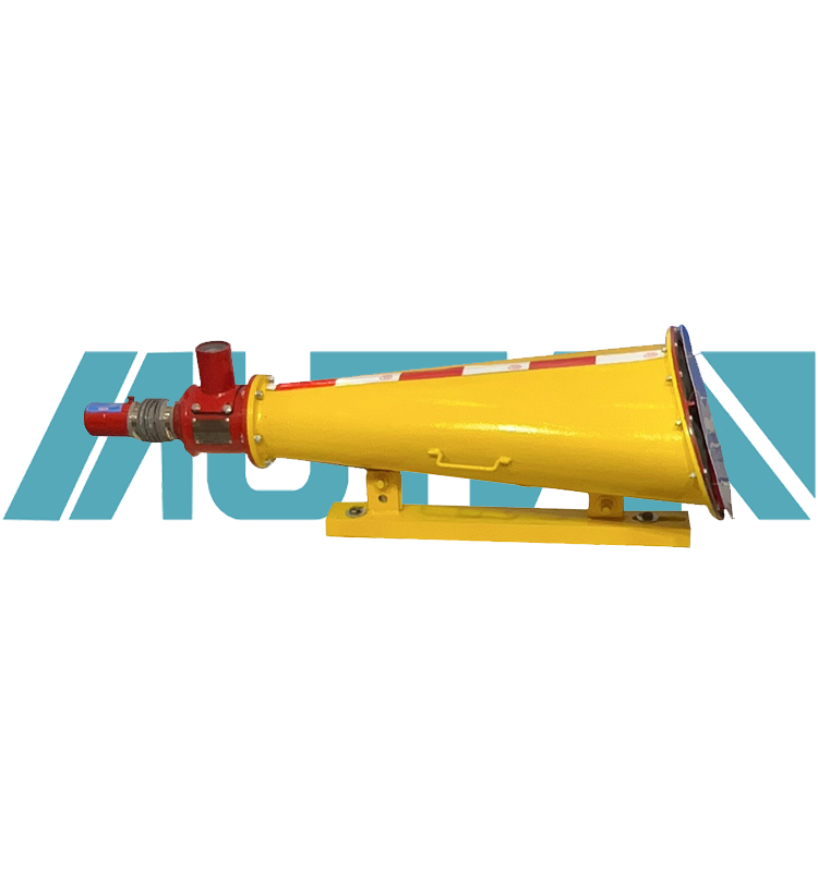 Explosion isolation devices are used in areas with explosion hazards