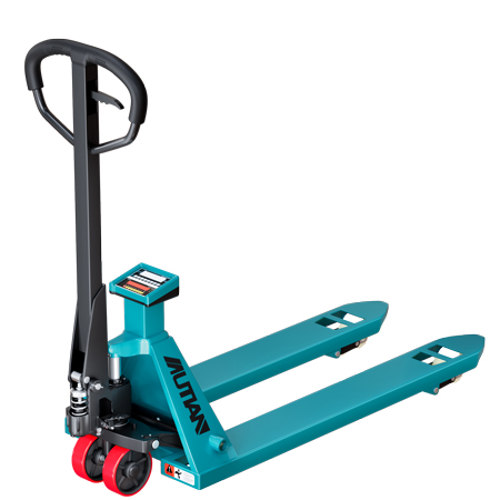 Forklift truck scale